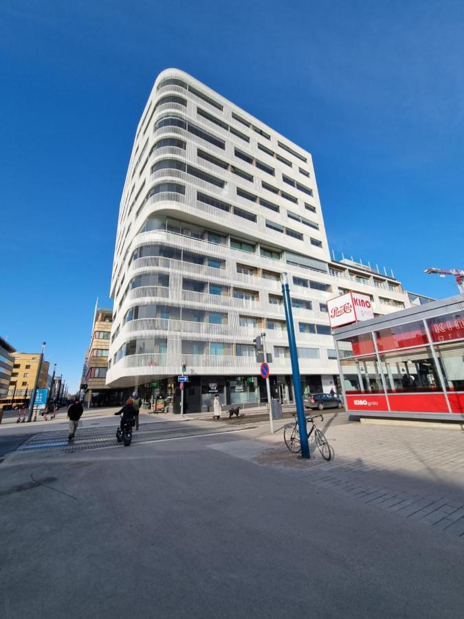 شقة Penthouse In The Oulu Center المظهر الخارجي الصورة